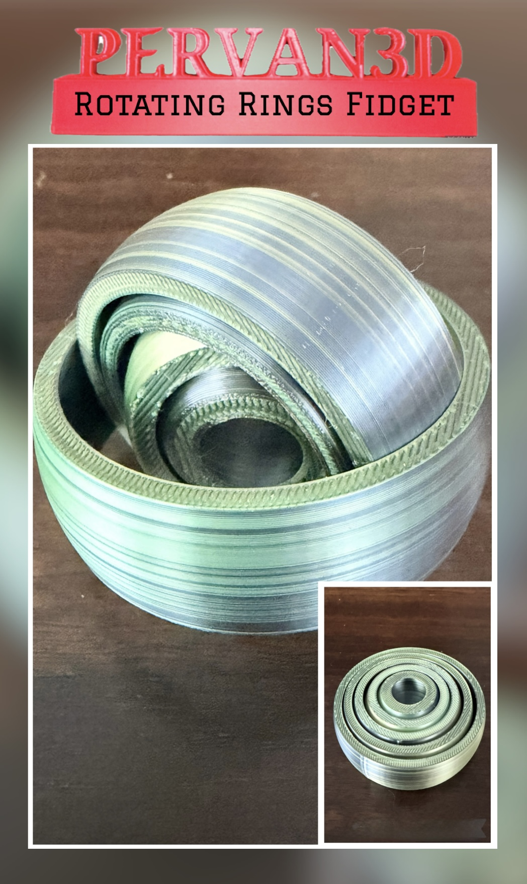 Rotating Rings Fidget